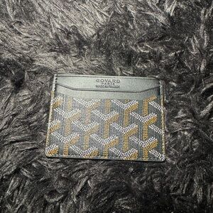 Black Goyard card Holder